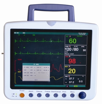3 alarmes audio e visuais nivelados ajustáveis, monitor paciente portátil da técnica de Digitas SpO2