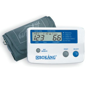 Monitor portátil automático 0 - 300mmHg 40/minuto - 200 da pressão sanguínea do pulso de Digitas/minuto