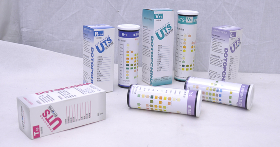 100 / 50 Testes por frasco urina tiras de teste para teste de glicose / nitrito / proteína
