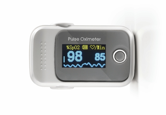 Fingertip Pulse Oximeter for Baby with Menu Setup System and 2 AAA Batteries